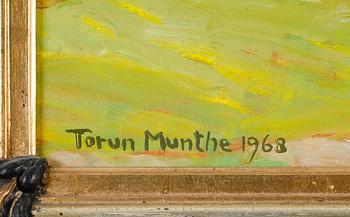 TORUN MUNTHE, olja på pannå, signerad och daterad 1968.