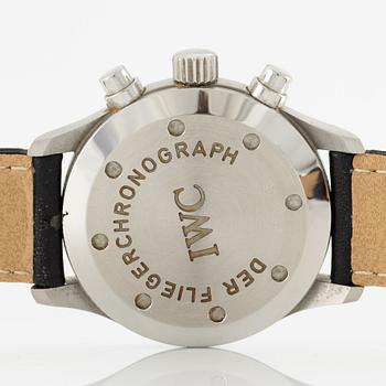 IWC, Pilot Chronograph, armbandsur, 36 mm.