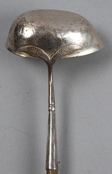 SOPPSLEV, silver, otydl stämplar, 1800-tal.