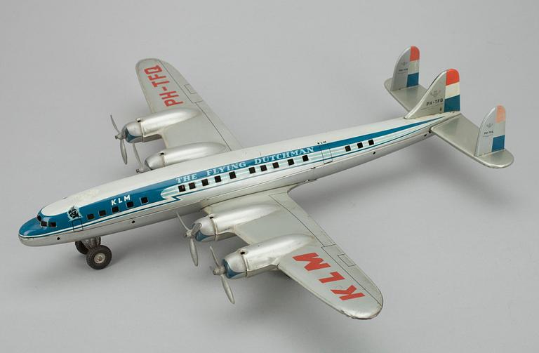 FLYGPLAN, lackerad plåt, 1960/70-tal.