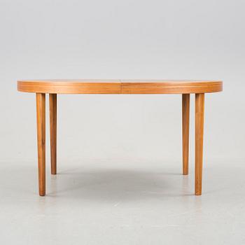 A teak dining table from Skaraborgs Möbelindustri in Tibro mid 20th century.