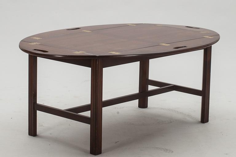 SOFFBORD, sk Butlers Tray, England, 1900-talets mitt/andra hälft.