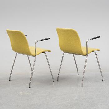 A set of eight 'Cornflake' armchairs by Claesson Koivisto Rune, for Offecct, dated 2008.