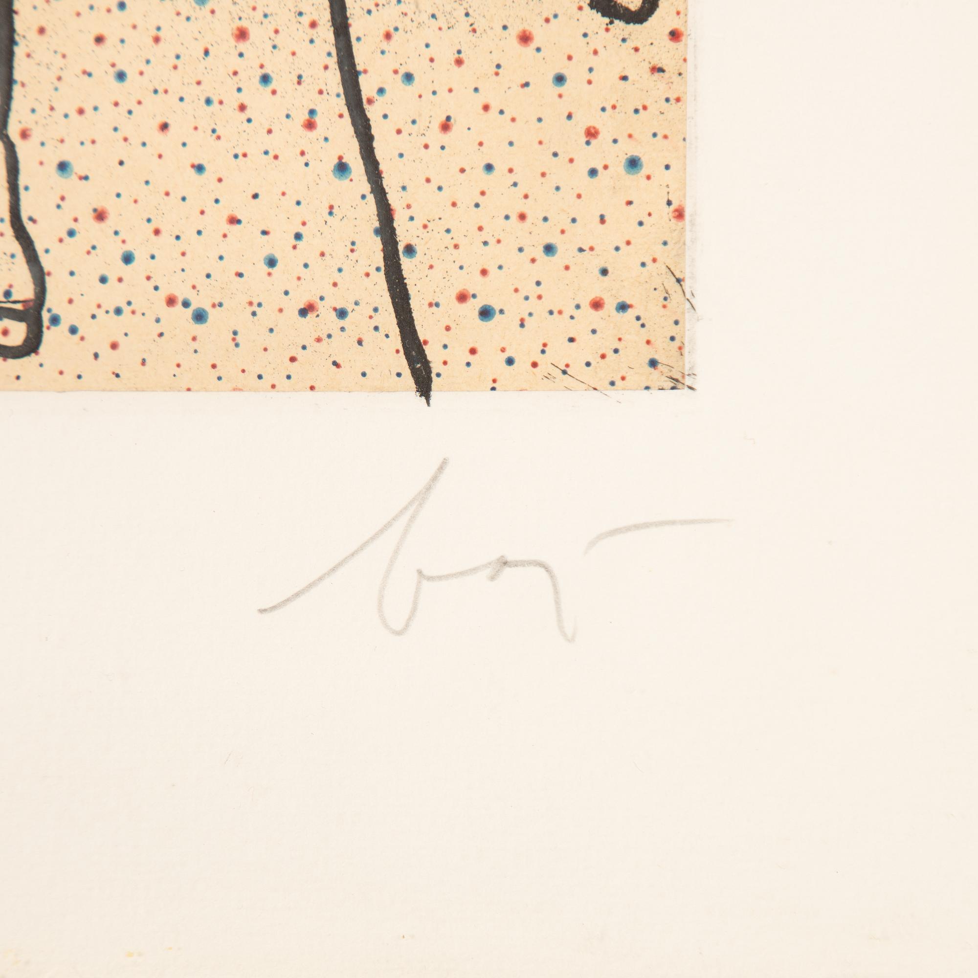 Enrico Baj, Figure Composition.