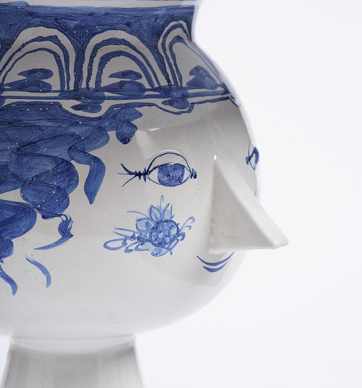 Björn Wiinblad, an imposing ceramic sculpture, Denmark, signed and dated 1971.