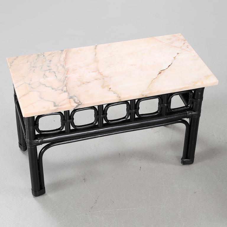 A pair of side tables, second half of the 20th century.