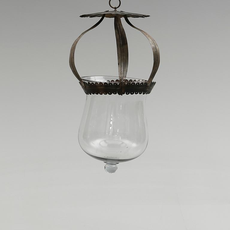 TAKLYKTA, glas, troligen Norge 1700-/1800-tal.