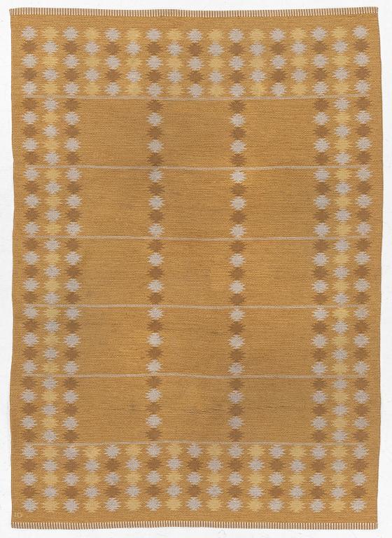 Ingrid Dessau, matta, dubbelvävd, sigerad ID, ca 228 x 160 cm.