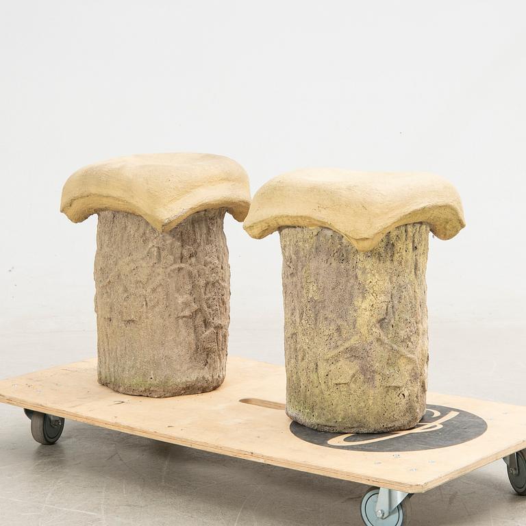 Pallar, ett par, 1900-talet slut.