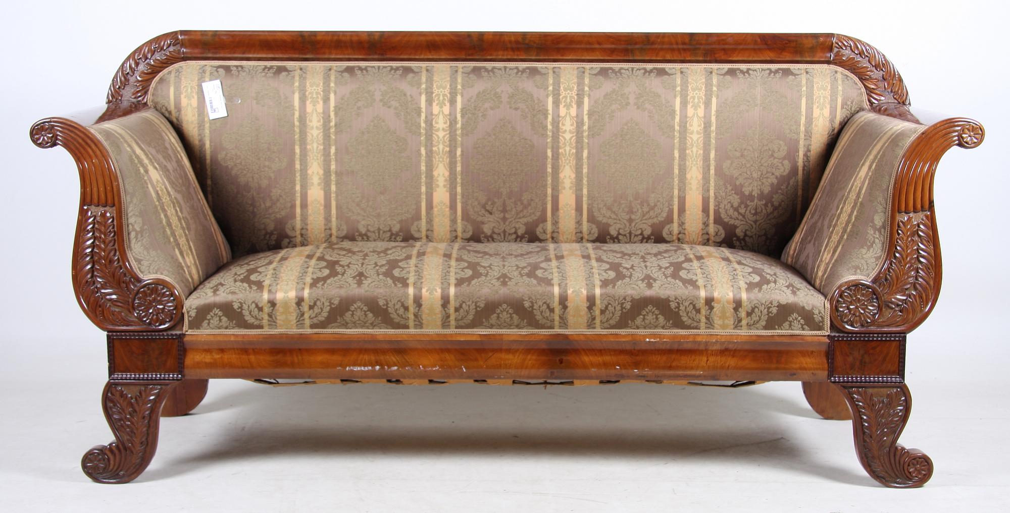 SOFFA, senempire, 1800-talets första hälft.