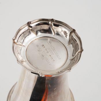 A Swedish silver beaker, mark of GAB, Stockholm 1937.