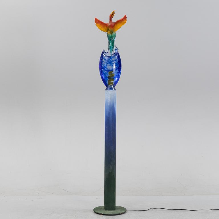 Kjell Engman, a unique glass sculpture, Kosta Boda, Sweden.