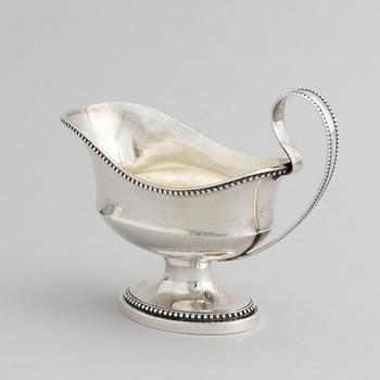 Henrik Frodell, såskanna, silver, Stockholm 1788. Gustaviansk.