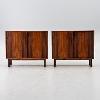 Four cabinets, Scandinavia, 1970s.