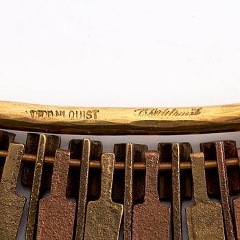 Inga-Britt "Ibe" Dahlquist, a bronze necklace, Visby.