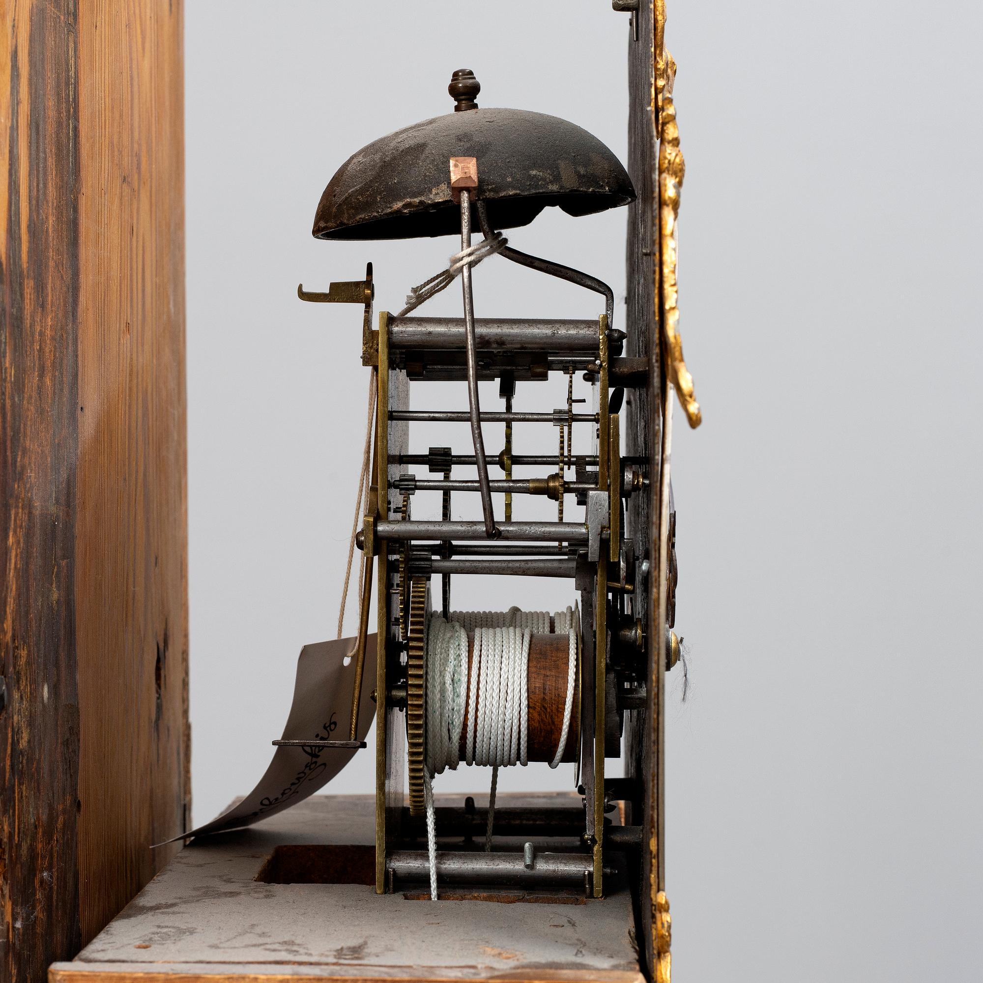 LONGCASE CLOCK, second half of the 18th century.