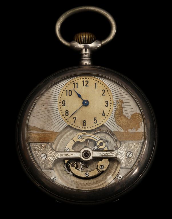 HERRFICKUR, silver. Mobilis 1920-tal. Karusellgång.