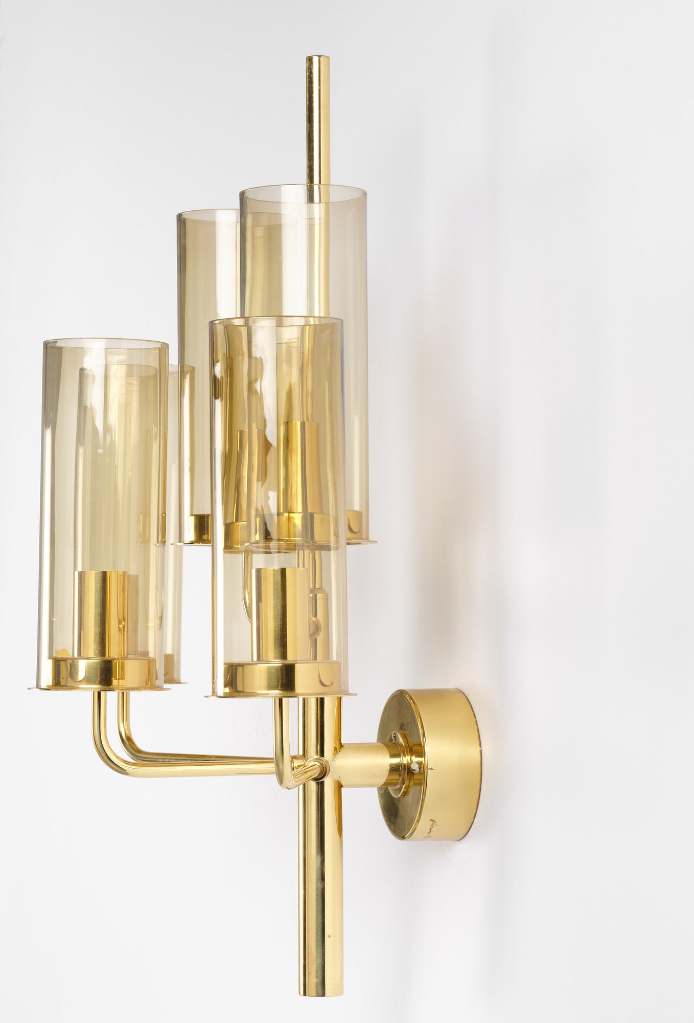 Hans-Agne Jakobsson, a wall sconce, "Sonata", model "V169-5", Hans-Agne Jakobsson AB, Markaryd, 1960s-70s.
