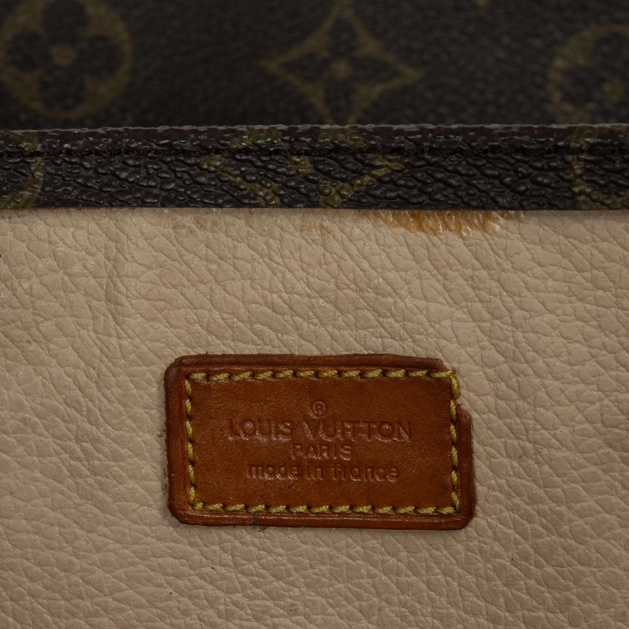 Louis Vuitton, bag, "Sac Plât Tote", vintage.