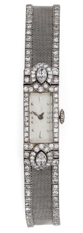 A Vacheron Constantin ladies wrist watch, c. 1930's.