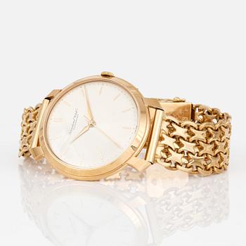ARMBANDSUR, 18k guld, International Watch Company, IWC, Schaffhausen, 1960-tal, tot vikt ca 87,1 gram.