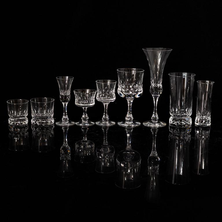 Göran Wärff, a part 'Prince' glass service, Kosta Boda.