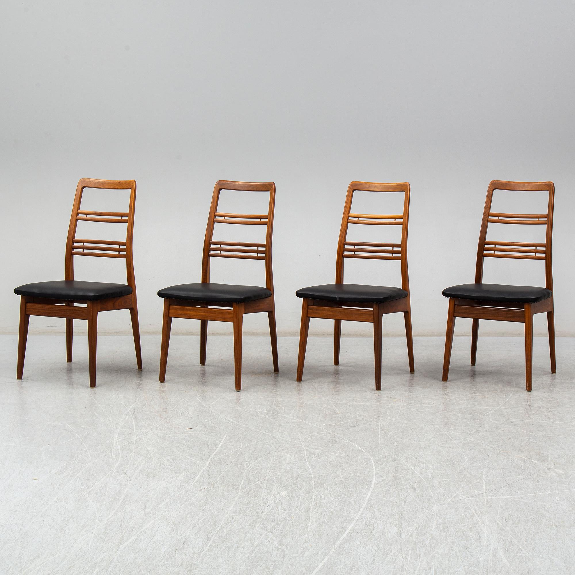 SVANTE SKOGH, four 'Rosetto' chairs.