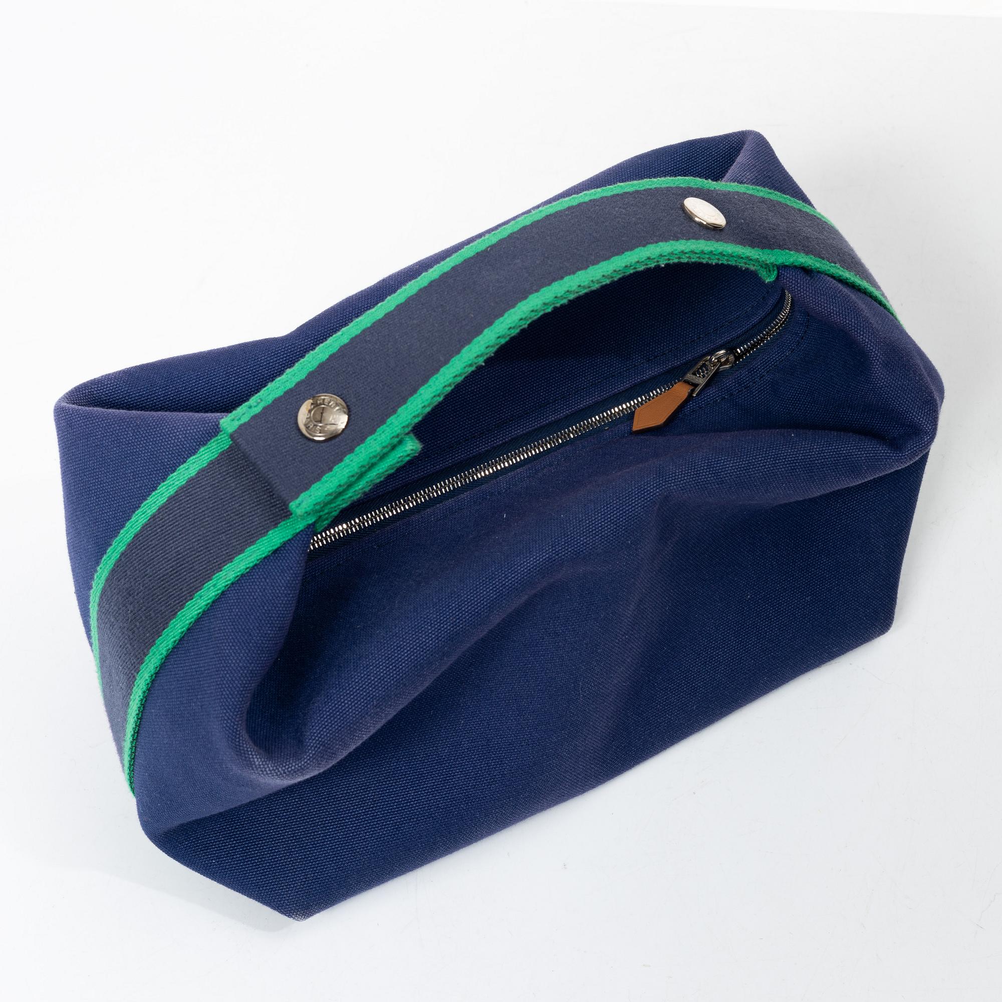 Hermès, cloth handbag.