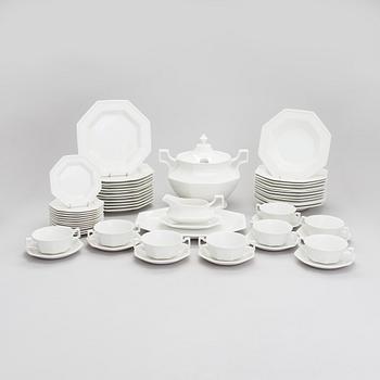 Johnson Bros, a 47-piece set "Heritage" stoneware dinnerware. England.