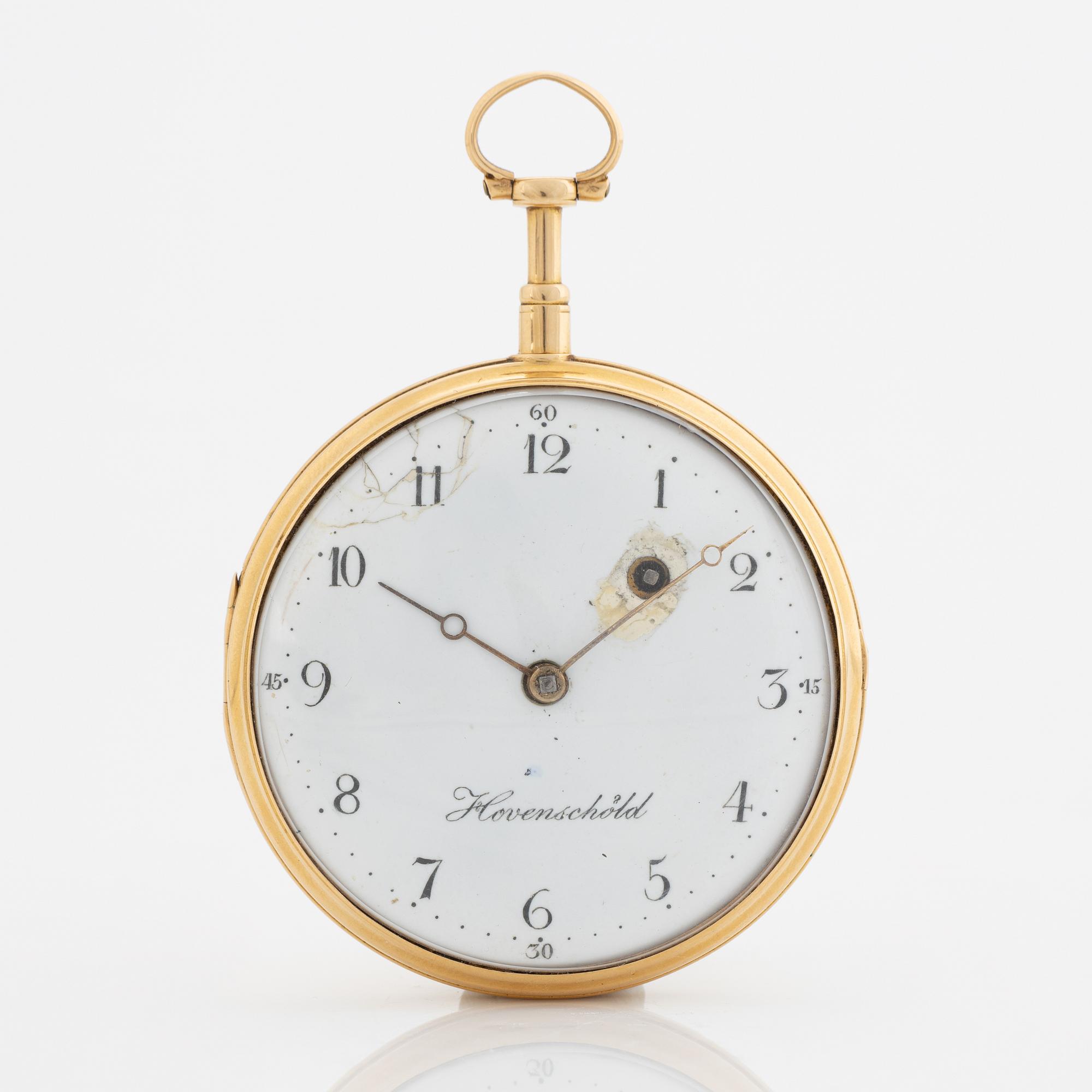 Hovenschöld, pocket watch, 52,5 mm.