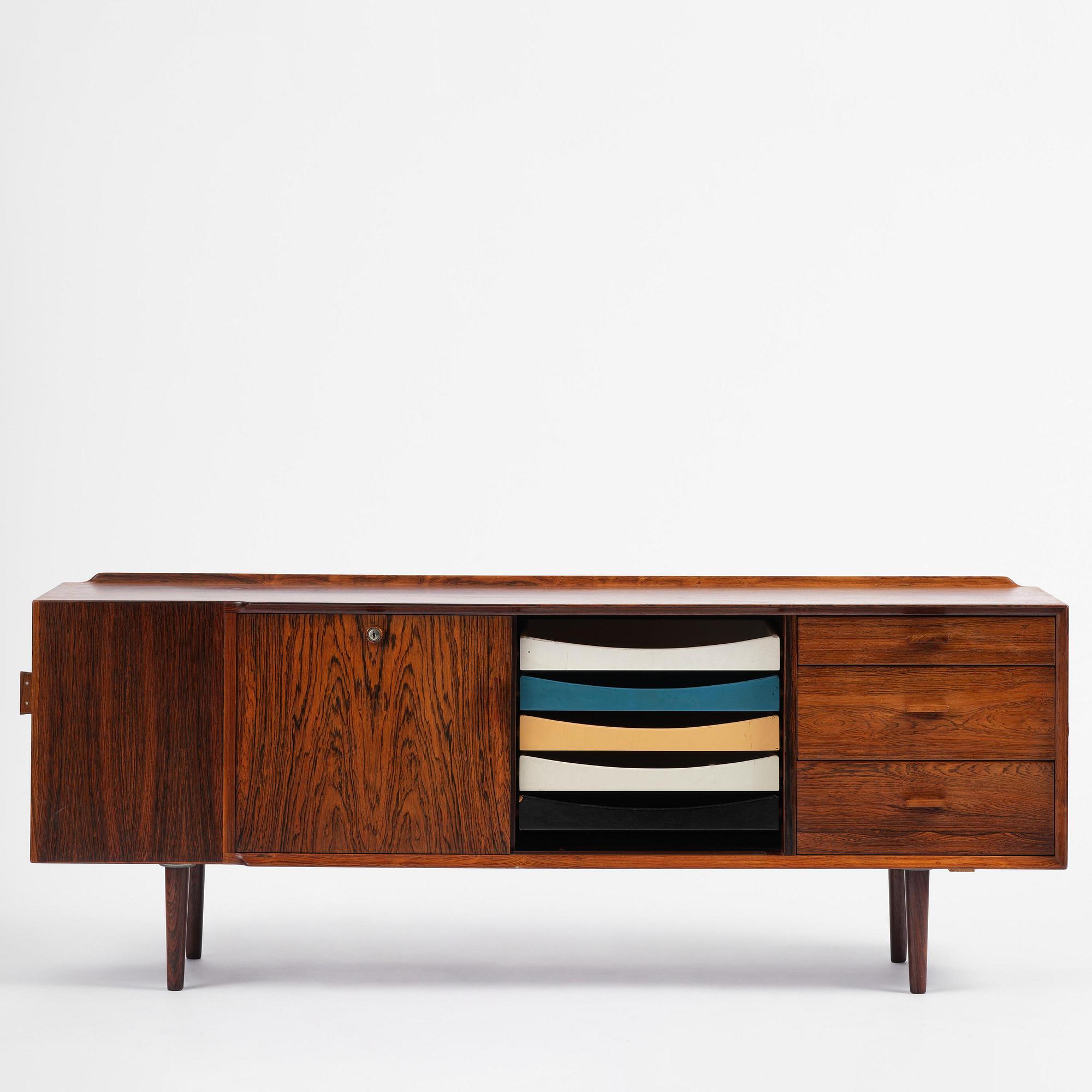Arne Vodder, a rosewood sideboard model "209", Sibast Møbler, Denmark, 1970.