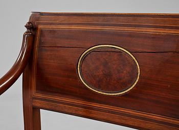 KARMSTOLAR, ett par, Karl Johan, 1800-talets första hälft.