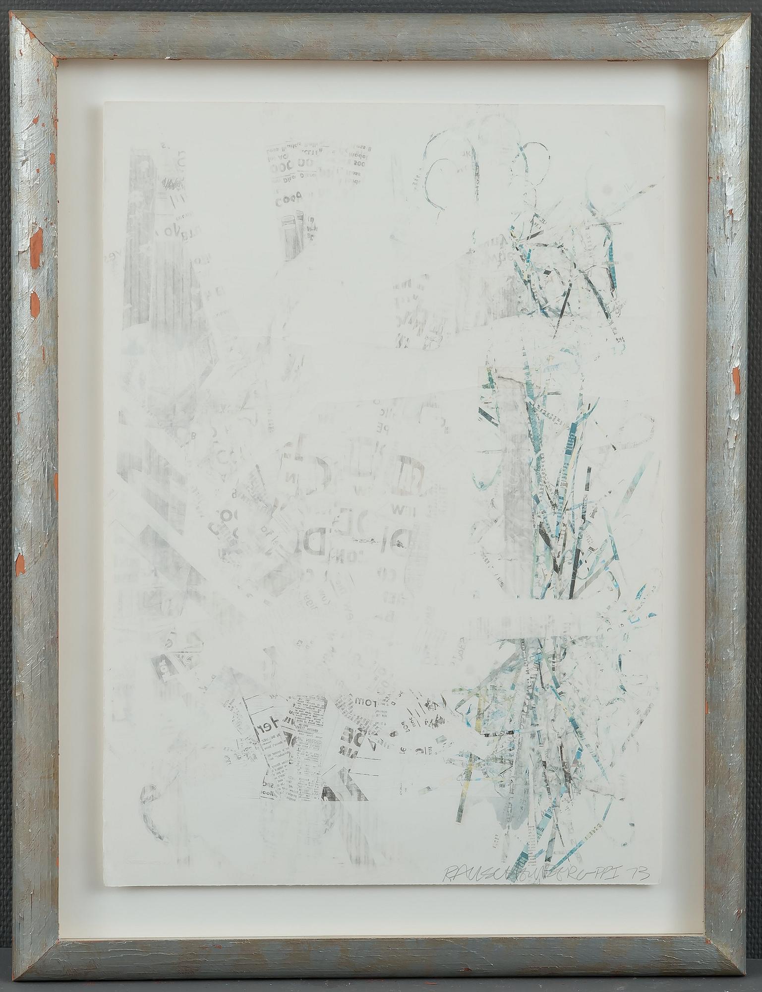 Robert Rauschenberg, "NONAME (ELEPHANT), FROM FOR MEYER SHAPIRO".