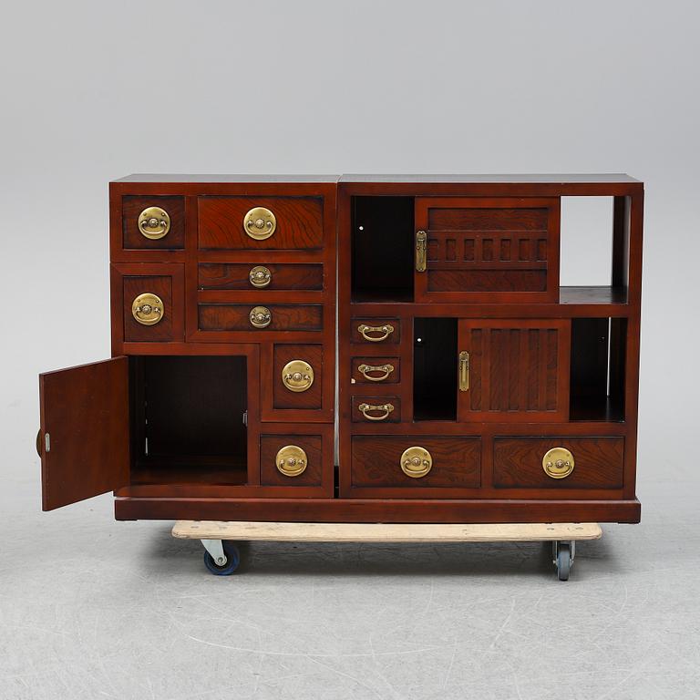 A second half of the 20th Century 3 pcs step tansu.