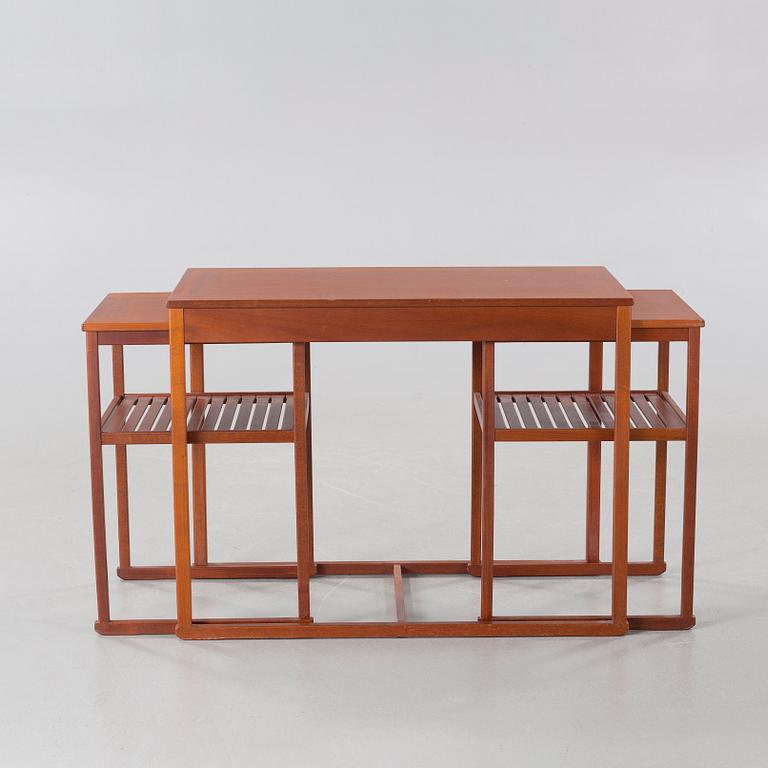 CARL MALMSTEN, satsbord, 3 delar, "Släden", Åfors Möbelfabrik, JUbileumsmodell, nr 396, 1988.