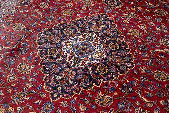 Rug, Kashan, approx. 395 x 295 cm.
