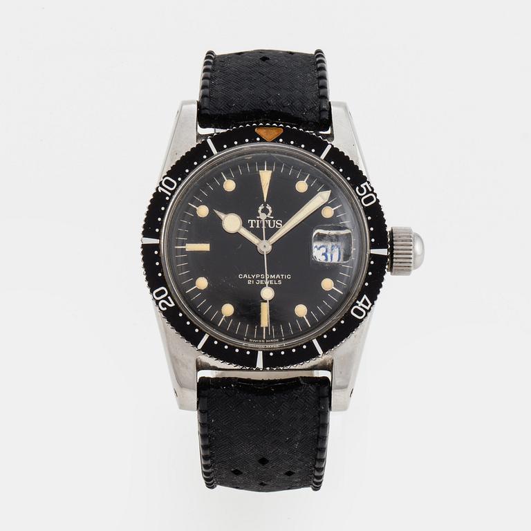 TITUS, Calypsomatic, armbandsur, 37 mm,