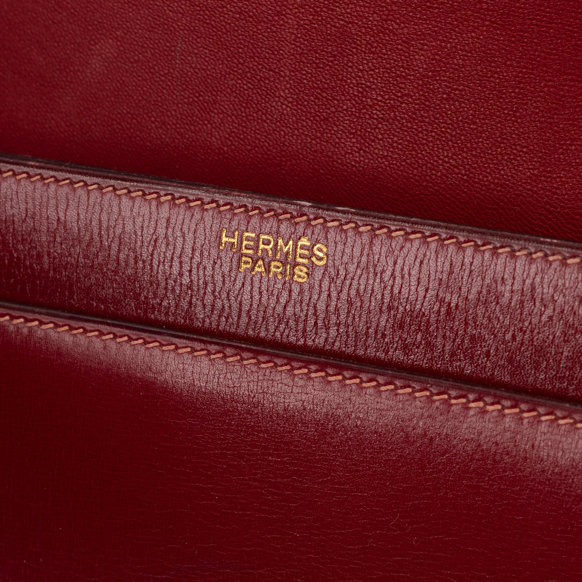 Hermès, bag, "Boutonniere", 1960s.