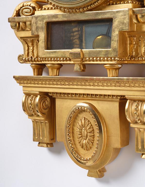 Daniel Åberg, a wall clock, Norrköping, (born 1729, died c. 1780).