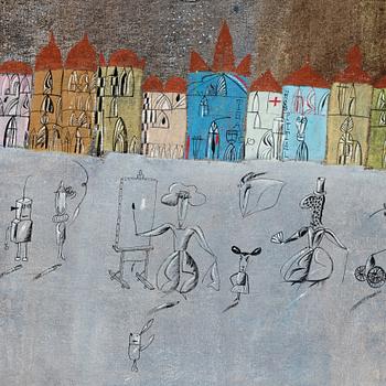 Madeleine Pyk, "Partitur G moll moln".