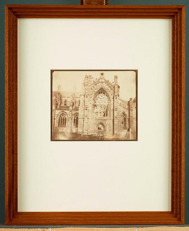 William Henry Fox Talbot, "MELROSE ABBEY, ca 1845".