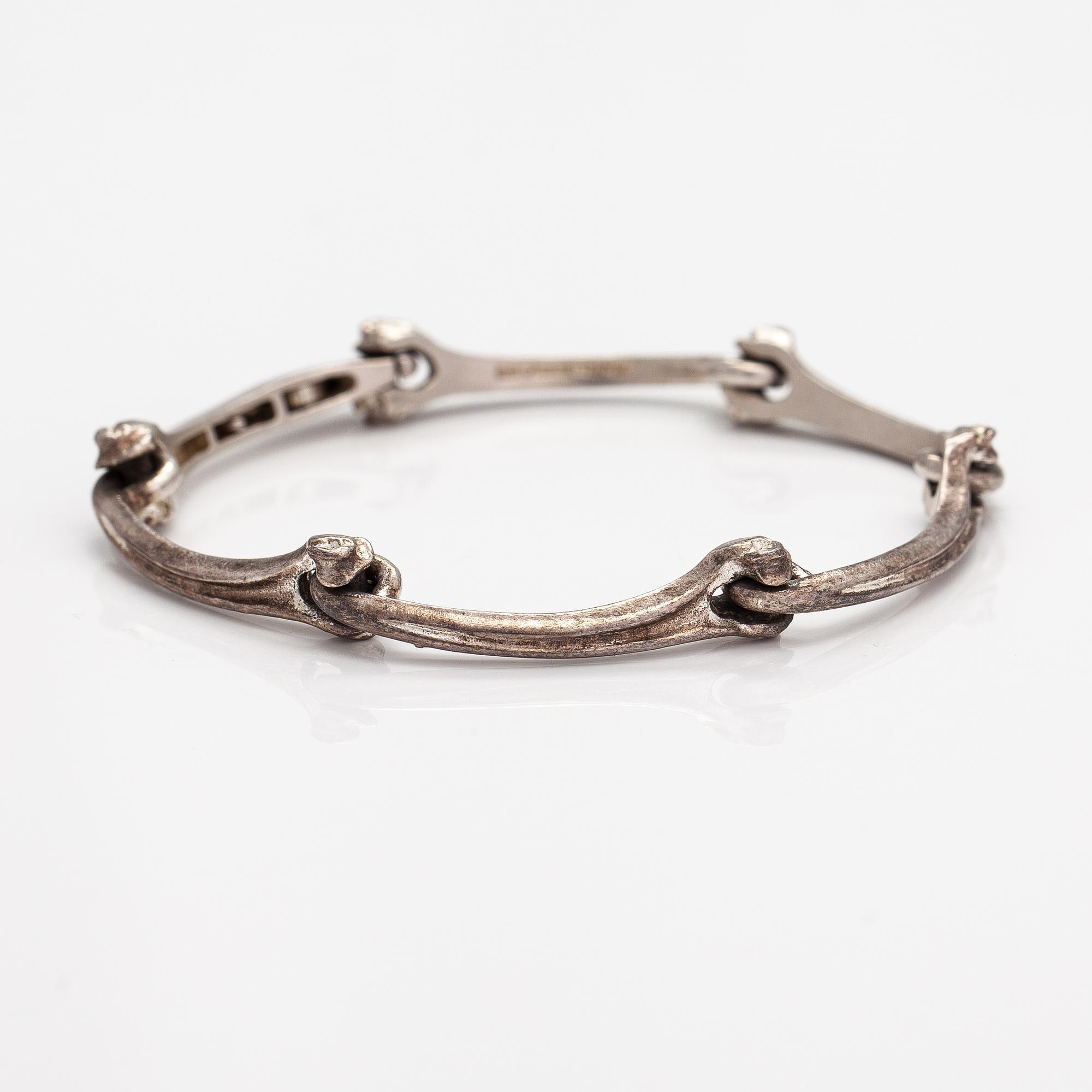 Armband, sterlingsilver. Lapponia 1983.