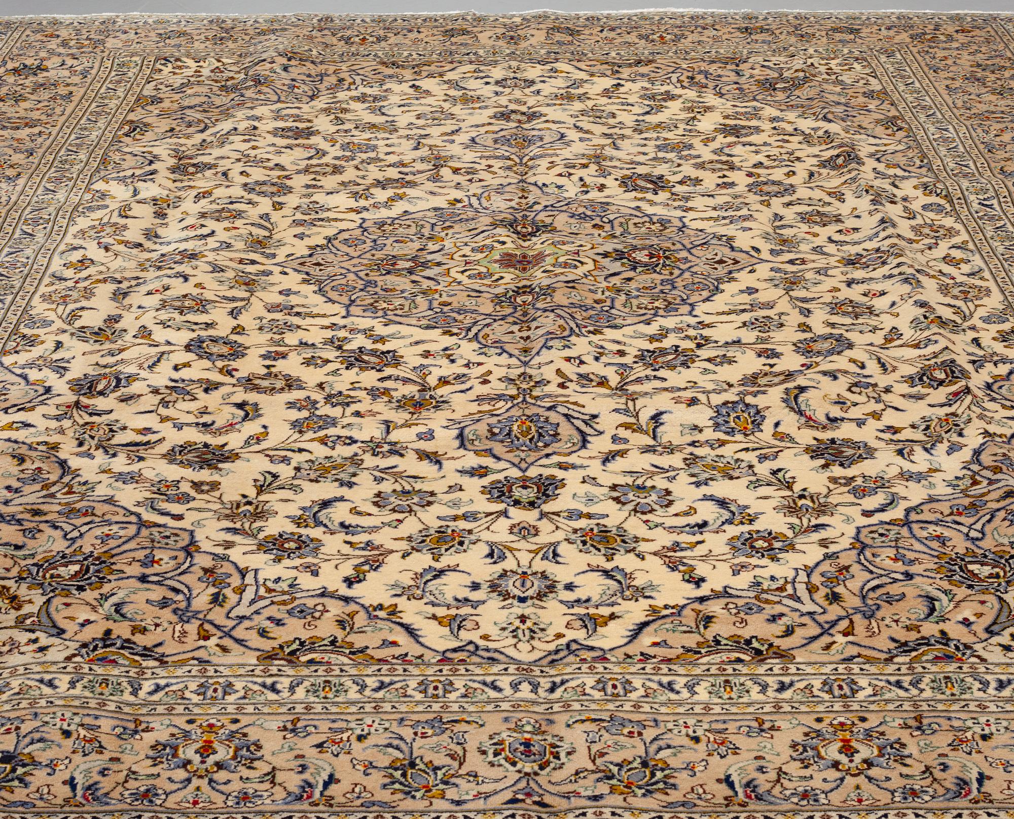 A CARPET, Kashan, 400 x 300 cm.