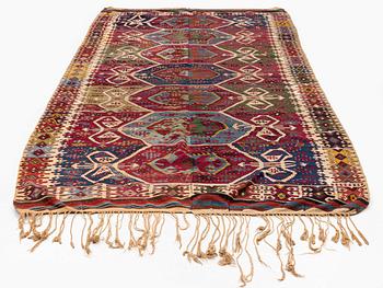 Antik Konya kelim, centrala Anatolien, ca 340 x 163 cm.