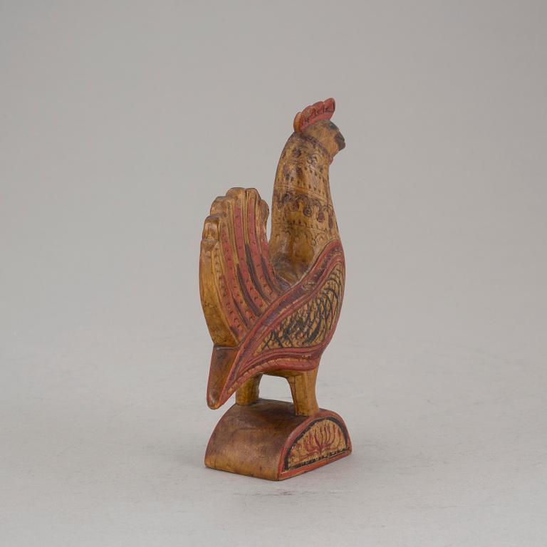 FIGURIN, allmoge, Jemt Olov Persson Holen Orsa, sign och dat 1926.