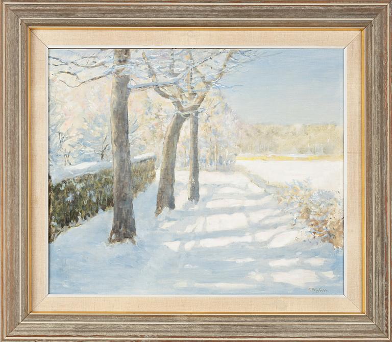 Robert Högfeldt, Winter llandscape.