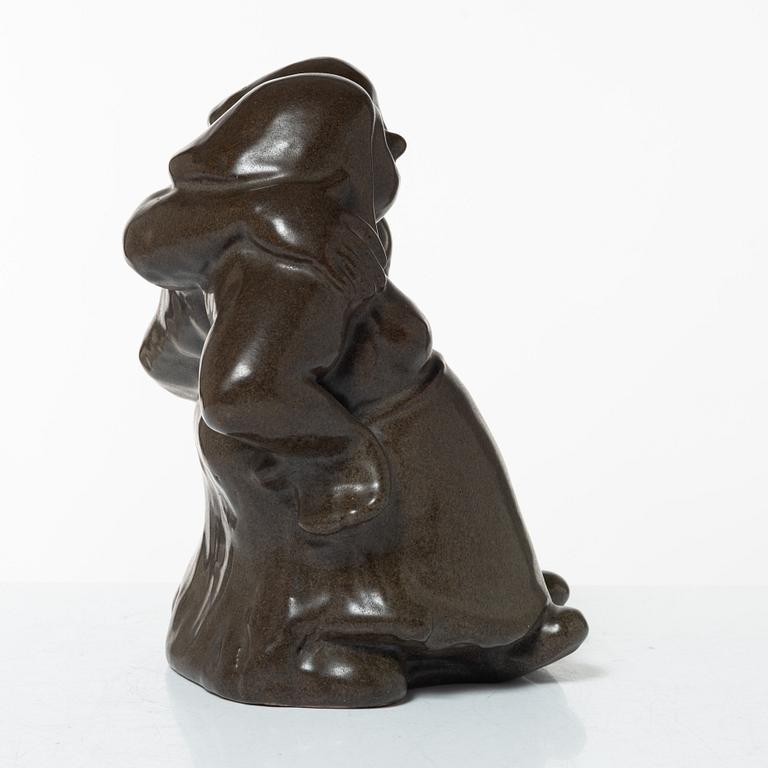 Åke Holm, a stoneware sculpture, Höganäs.