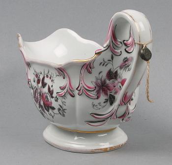 SÅSSKÅL, porslin, Popov, Ryssland 1800-talets mitt.