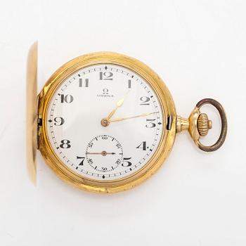 Omega, fickur, savonett, 53,5 mm.