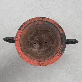 Garden urns, a pair, circa 1900.